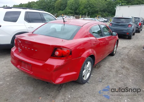2011 Dodge Avenger Mainstreet из США, поврежденный, VIN 1B3BD1FB6BN531741